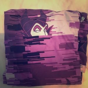 EUC LulaRoe Leggings Disney Villains Maleficent